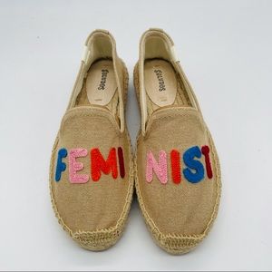 NIB Soludos Feminist Smoking Slipper